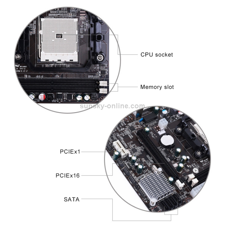 La-placa-base-del-ordenador-AMD-A55-FM1-DDR3-admite-la-serie-X4-631641-A-E-con-interfaz-grafica-PC4786